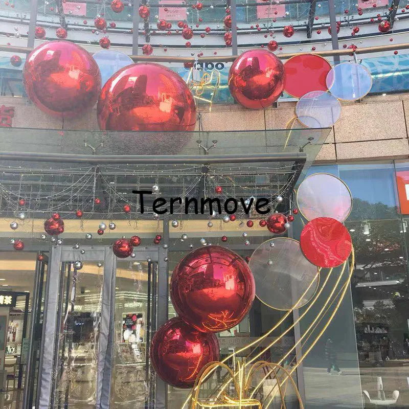 Giant Colorful Inflatable Mirror Ball For Club Decoration CE Appoval New Arrival Reflective Giant Inflatable Mirror Ball Factory