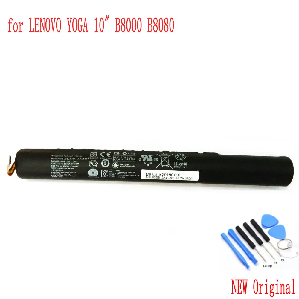 Original L13D3E31/L13C3E31 Battery For Lenovo YOGA 10