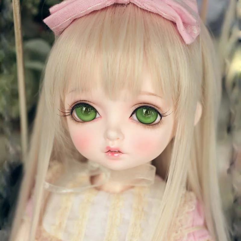 Full Set 1/4 BJD / SD Lovely Bambis Resin Doll With Free Eyes For Baby Birthday Girl Gift