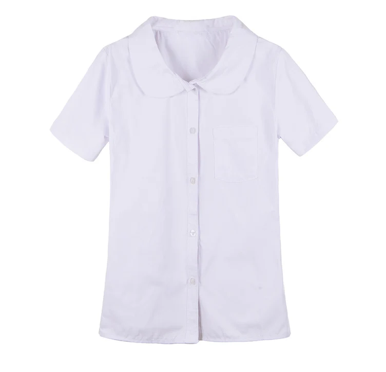 Japanese school uniform JK short-sleeve o-neck shirt |Japan orthodoxy shirt | cute Peter Pan collar