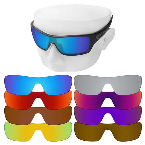 Lentes de repuesto polarizadas OOWLIT para gafas de sol Oakley Turbine Rotor