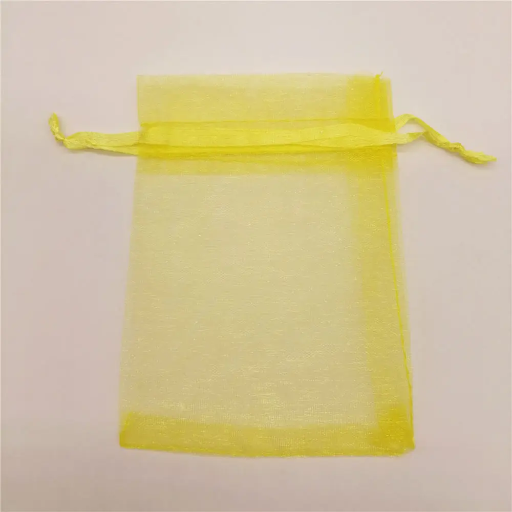 11 sizes 1000pcs Organza Gift Bags Christmas Wedding Party Gift Bags Organza Drawstring Jewelry Packaging Pouch Bags 22 Colors image 3