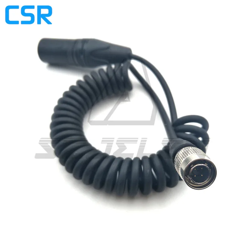 

XLR 4PIN To Hirose 4-Pin Plug Connector For Sound Devices 688/664/ ZOOM F8 Power Line