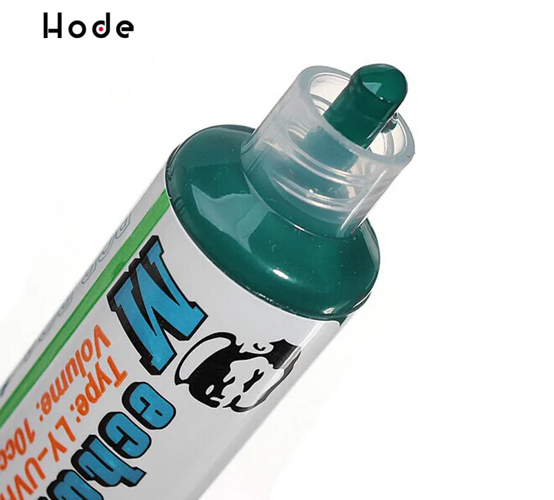 Green Welding UV Glue Curable Solder Mask 10CC For PCB BGA Circuit Board Protect Soldering Paste Flux Cream Welding Fluxes Oil