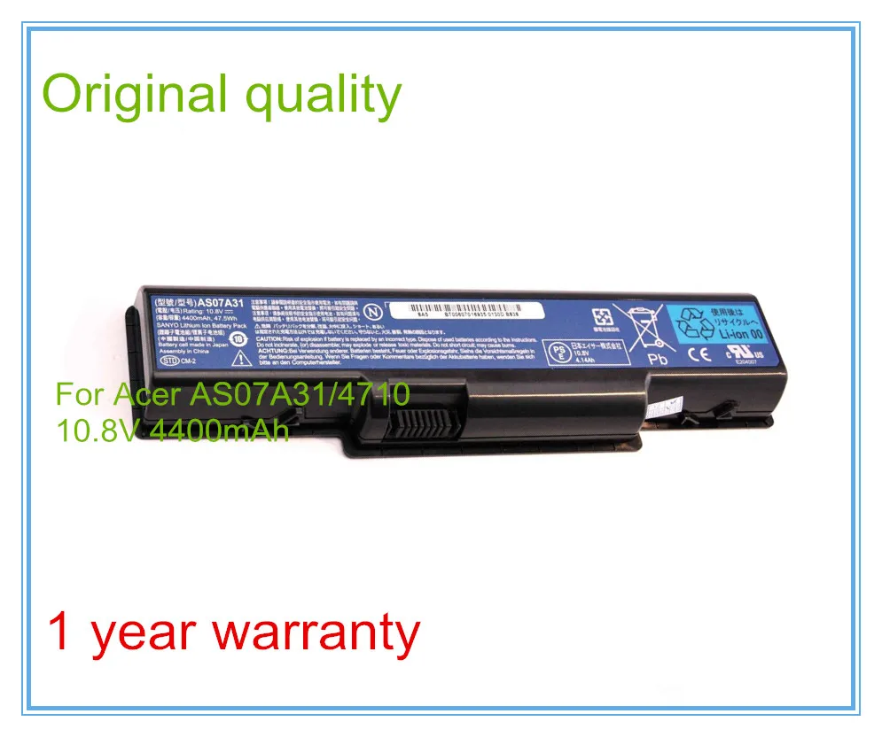 4400mAh AS07A31 AS07A41 AS07A71 Original Battery For  4710 4730 5735Z 5737Z 5738 5738DG 5738G 5738Z 5738ZG 5740 5740DG