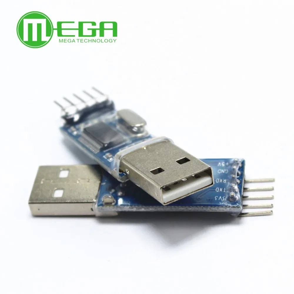 20pcs pl2303 module USB to TTL /USB-TTL / 9 upgrade board / STC microcontroller programmer PL2303HX chip Automation Kits