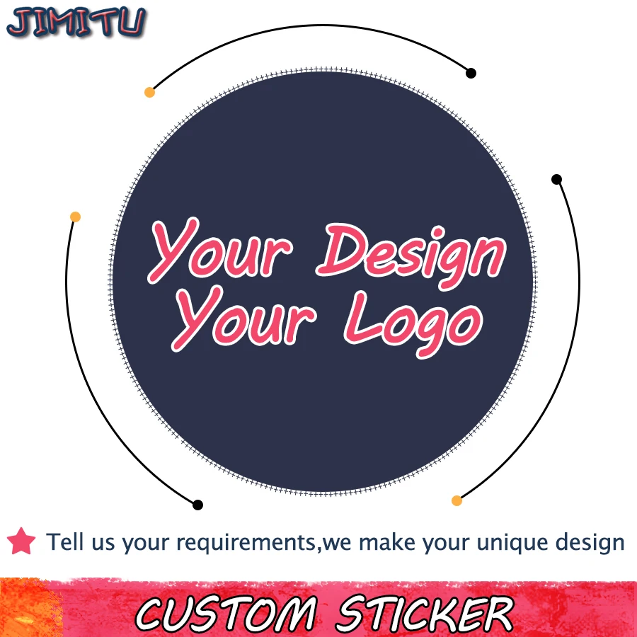 Waterproof Customized Personalized Logo Stickers Transparent Labels for Birthday Wedding Party Decoration Promotion Package DIY