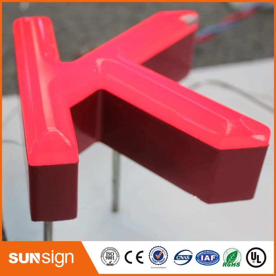 Populaire Ontwerp Outdoor Rgb Frontlit Letters En Borden