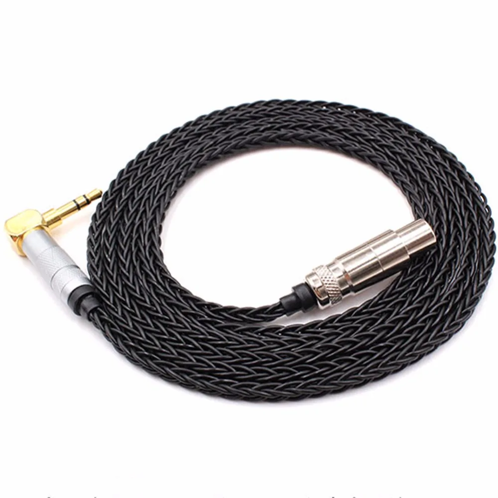 Free Shipping Haldane 1.2Meter DIY 8 Cores Headphone Upgrade Cable for K712 Q701 k702 K267 K271 /DT1990pro DT1770pro Headphones