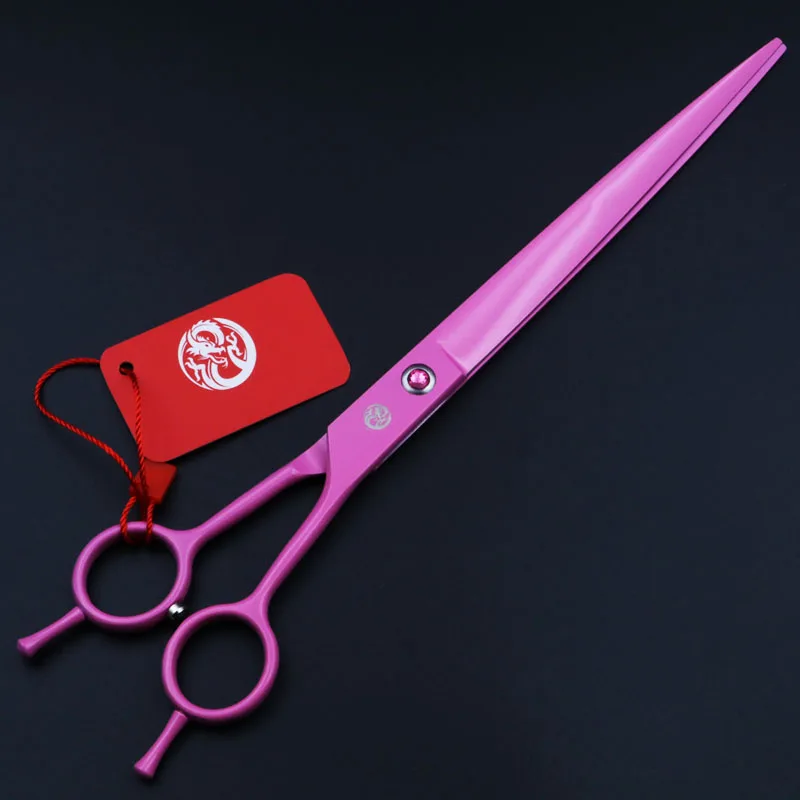 9.0 Inch Professional Pet Scissors For Dog Cat Grooming Black/Silver/Pink Right Left Hand Cutting Shears