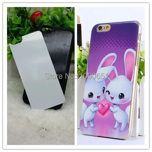 

2D sublimation case New arrival for iphone 6 6s blank case for iphone6s sublimation case cover insert 100pcs/Lot