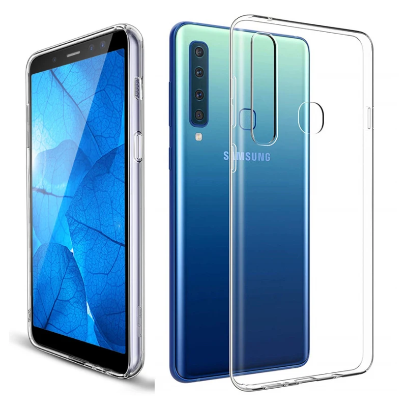 SUREHIN Silicone Case for Samsung Galaxy A10 A12 A20E A31 A40 A40s A50 A50s A51 A52 A60 A70 Soft Shell Transparent Case Cover