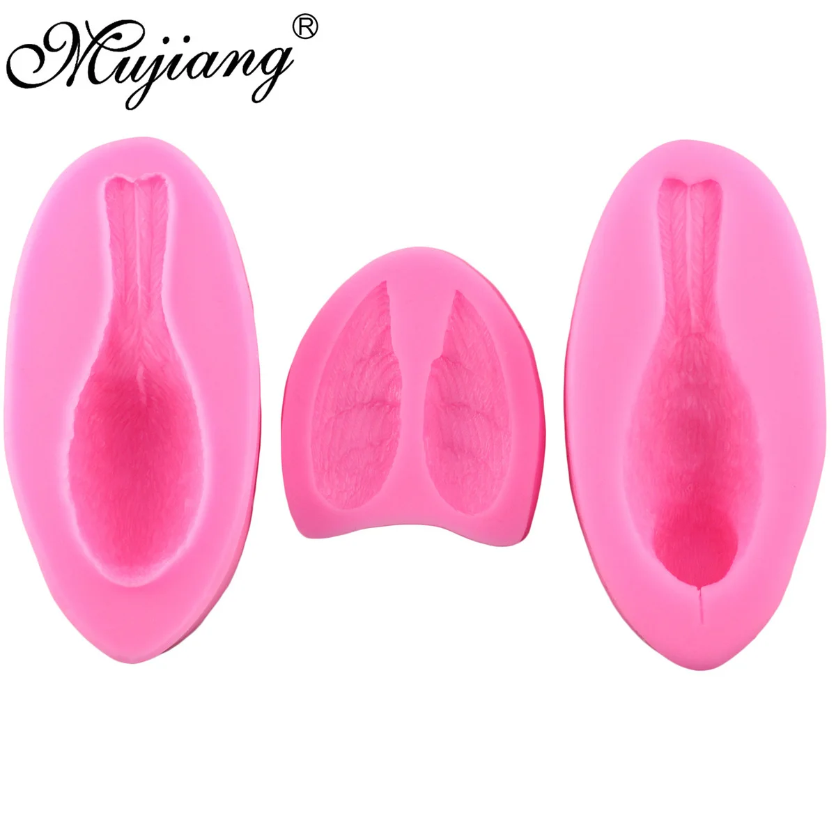 Mujiang Cute 3D Bird Fondant Cake Decorating Tools Sugarcraft Silicone Cake Mold Kitchen Baking Gumpaste Chocolate Moulds XL330