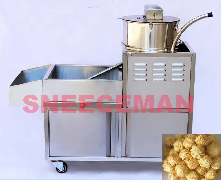 gas and electric America ball shape popcorn making machine