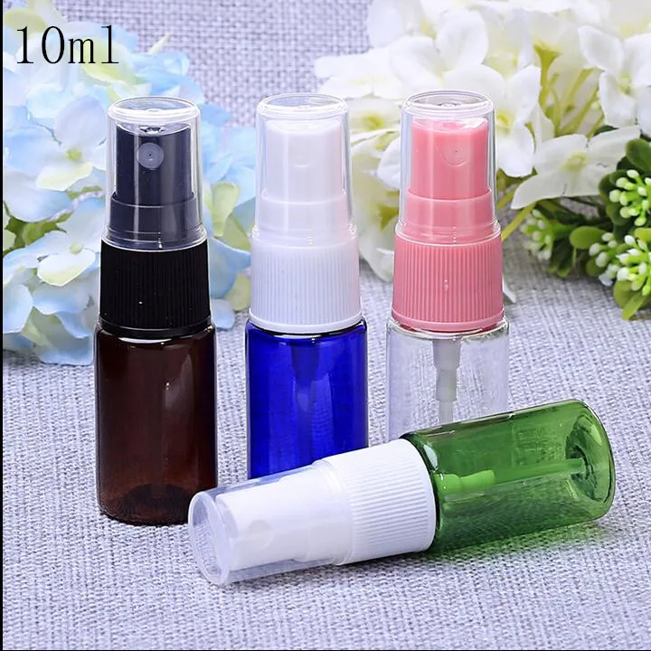 10g/ml Multicolor Plastic Spray Bottle Shanpoo Lotion Cream Cosmetic Emulsion Small Sample Empty Packing Bottles