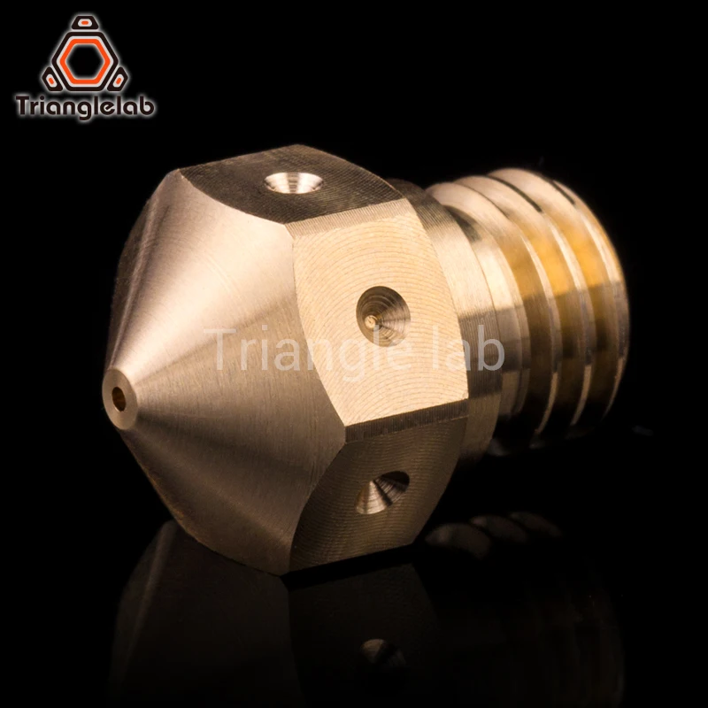 C Trianglelab Swiss MK10 Nozzle PTFE For Micro Swiss Hotend M7 Thread 3D Printer Wanhao FlashForge Qidi Tech Dremel etc.