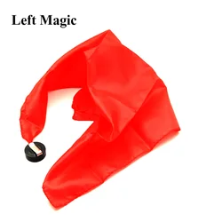 35*35cm silk thru cane Magic Tricks silk for professional magicans Streets Props Tools wholesale  E3079