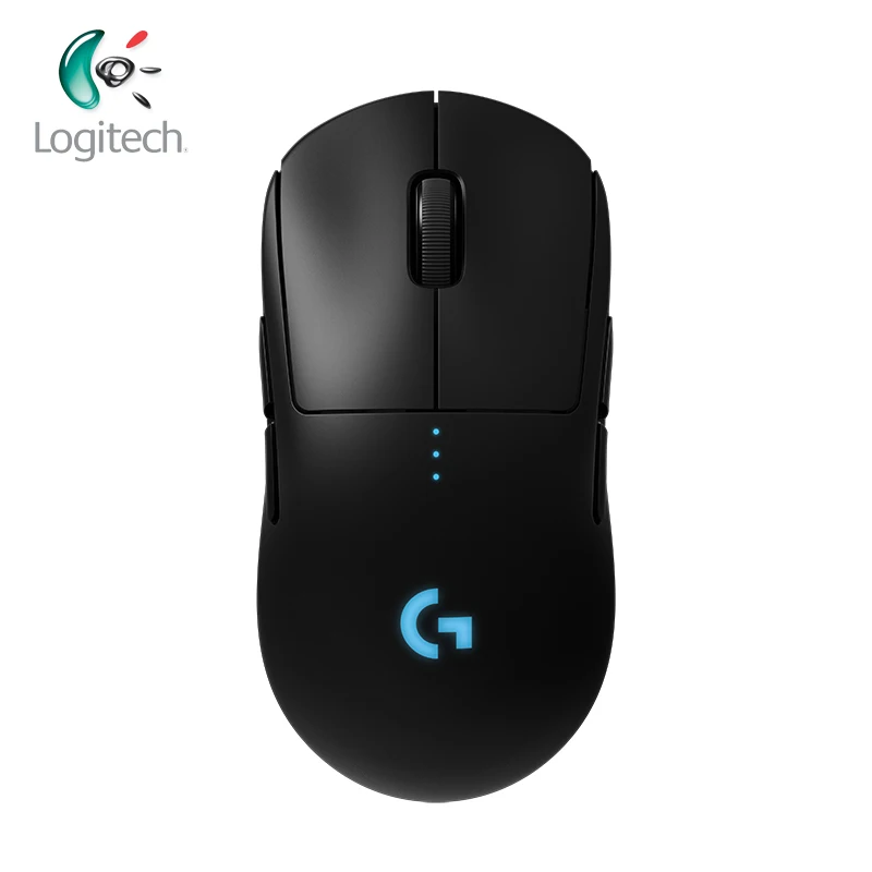 

Logitech G PRO Wireless Gaming Mouse RGB Dual Mode LIGHTSPEED Laser Mouse with HERO 16K DPI for All Gamer POWERPLAY Compatible