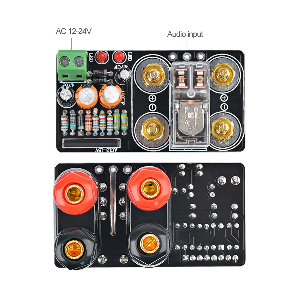 AIYIMA UPC1237 Speaker Protection Board directly Mounted on the Chassis Reliable Performance for Hifi Amplifier DIY AC12-24V