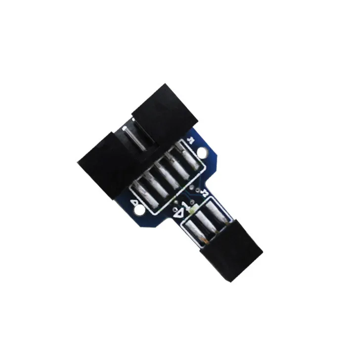 10 قطع 10pin إلى 6pin محول مجلس avrisp mkii usbasp stk500 جودة عالية