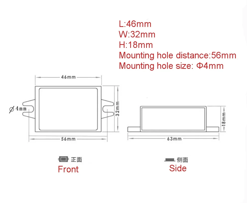 12 V (8.5 V-28 V) krok W dół 5 V 10A 50 W konwerter zasilania wyświetlacz LED samochodów zasilania DC-DC moduł Buck Regulator napięcia wodoodporna