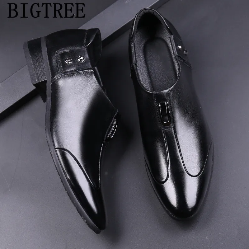 Italian Shoes Men Loafers Mens Dress Shoes Business Wedding Oxfords Shoes For Men Zapatos De Hombre De Vestir Formal Shoes Men
