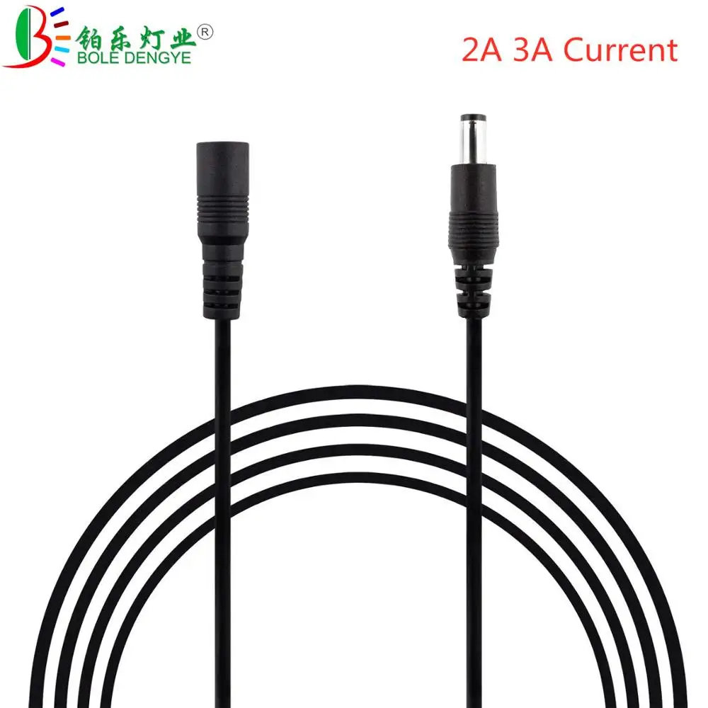 DC 12V Power Extension Cable 5.5*2.1mm Female Male Wire Cord Connection 1M 3M 5M 10M Extend Cable For CCTV Camera Home Appliance