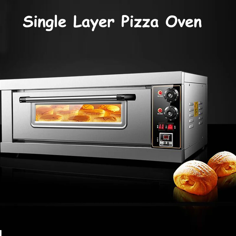 

Commercial Electric Oven Multifunctional Baking Machine Large Capacity Single Layer Cake Pizza Meat Baking Oven