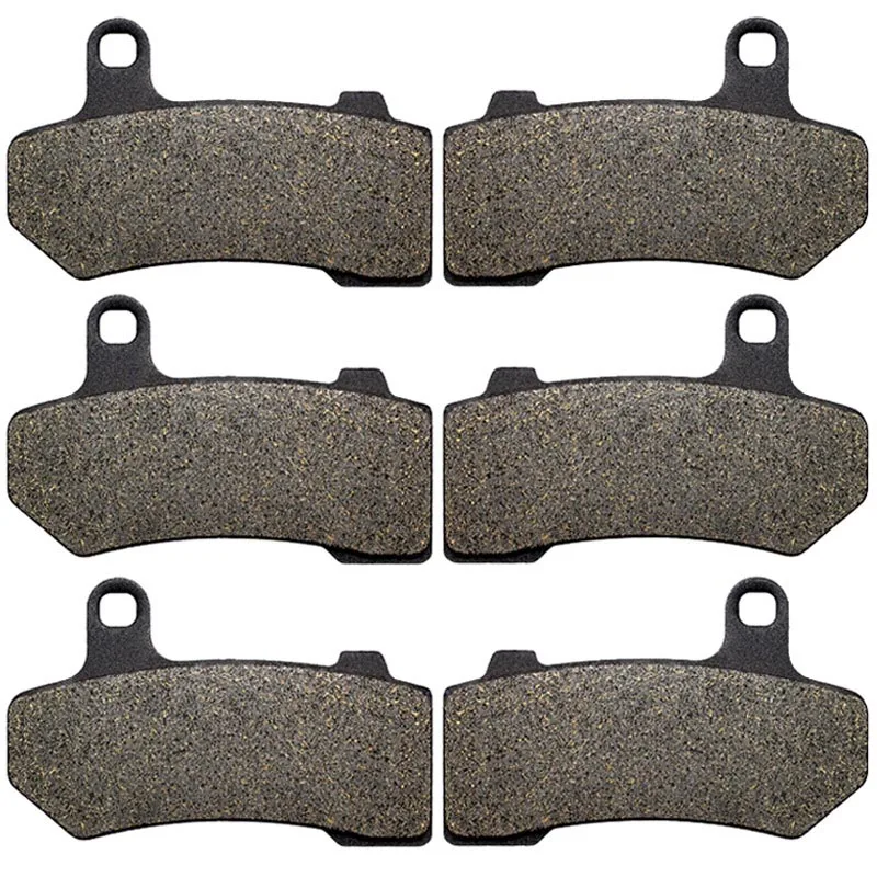 Motorcycle Front + Rear Brake Pads for HARLEY  VRSCA VRSCB VRSCDX Night Rod Special (2007-2017) LT409-409-409