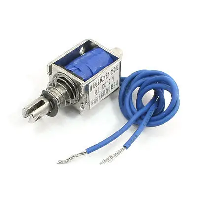 

Push-Pull Тип Электрический Электромагнитный Электромагнит 5 мм 0,2 г 12VDC/DC24V ZYE1-0520