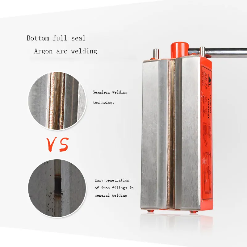 600Kg Nam Châm Vĩnh Cửu Nâng Từ Tính Nâng Dụng Cụ 0.6T Móc Treo Thiết Bị Cần Trục Mới