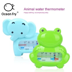 Baby Bathing Toy Cartoon Elephant Frog Shape Bathroom Water Temperature Meter Bath Toys For Testing Water Temperature Directsale