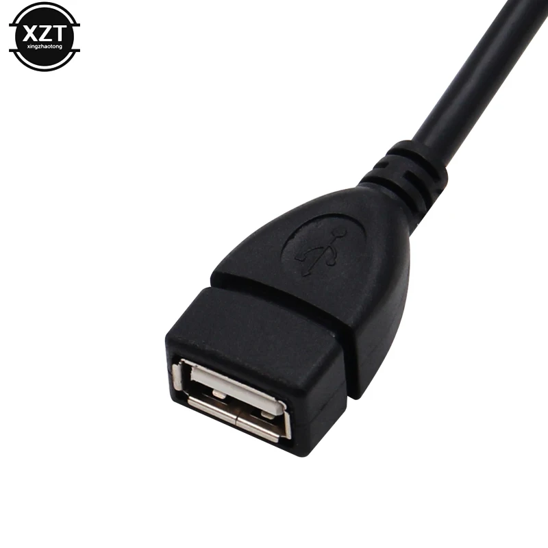 USB 2,0 EIN Mann zum Weiblichen 90 Abgewinkelt Verlängerung Adapter kabel USB 2,0 männlich zu weiblich up/unten 25cm Schwarz kabel