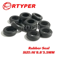 50 PCS 23291-41010 Fuel Injector Rubber Seals O rings 22002 For Toyota Japan Cars 16*8.8*5.5mm