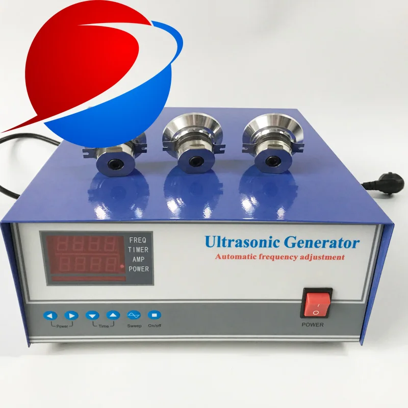 

3000W Industrial Portable Ultrasonic Cleaner , Digital Ultrasonic Frequency Generator 20Khz/25Khz/28khz/40khz