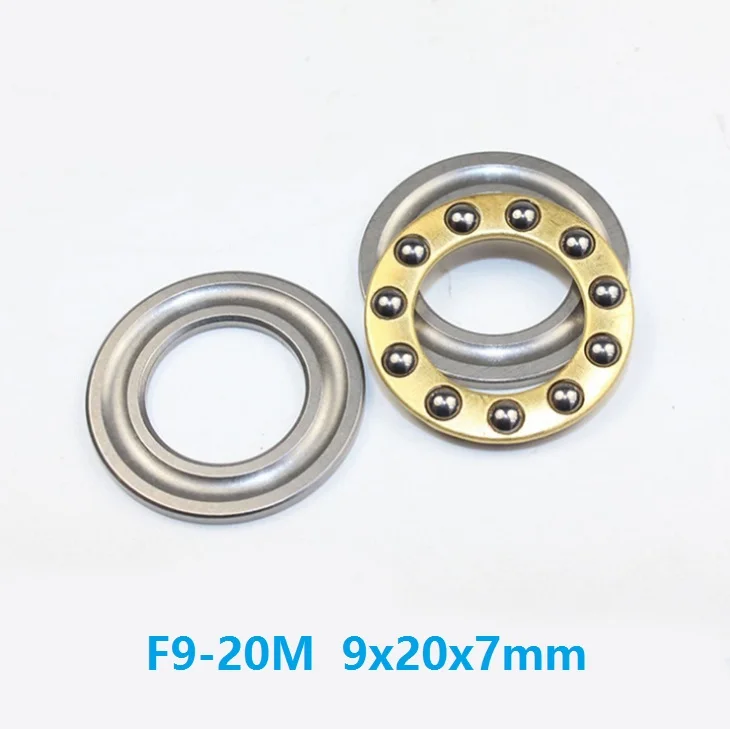 

100pcs F9-20M Axial Ball Thrust Bearing 9x20x7 mm bearing Plane thrust ball bearing 9*20*7mm