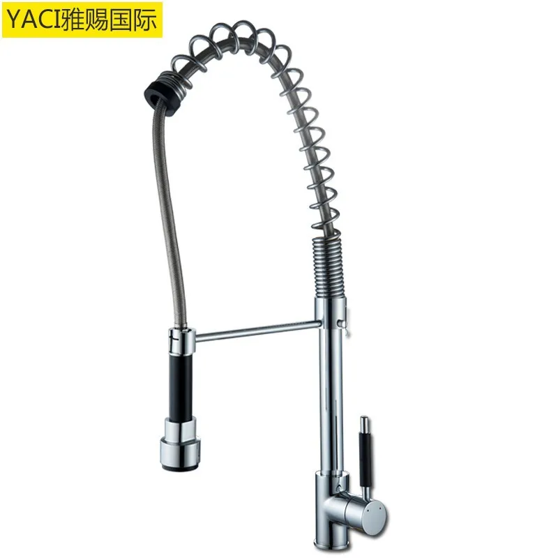 

Vidric Manufacturers Wholesale Faucet Kitchen Sink Faucet Hot & Cold Mixing Faucet Spring Pulling Faucet