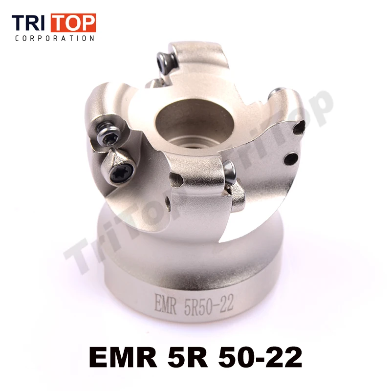 

EMR 5R 50-22-4T face mill milling cutter cnc milling tools for round inserts type R5 RPMW1003