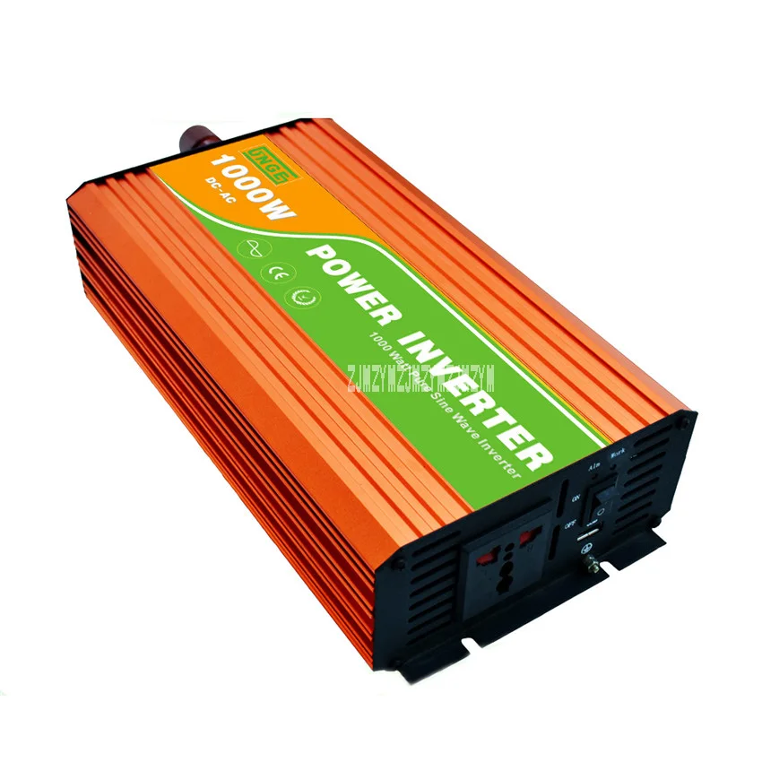 Peak 2000W Pure Sine Wave High Frequency Inverter JN-H 1000W 12V/24V/48V to 220V/110V 50Hz/60Hz 1KW Pure Sine Wave Inverter Hot