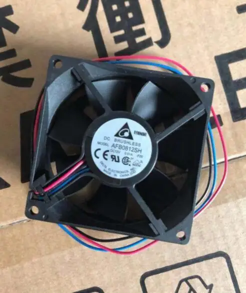 New original DELTA 8025 AFB0824SH DC24V 0.33A 80*80*25MM 8CM 2/3 wire cooling fan