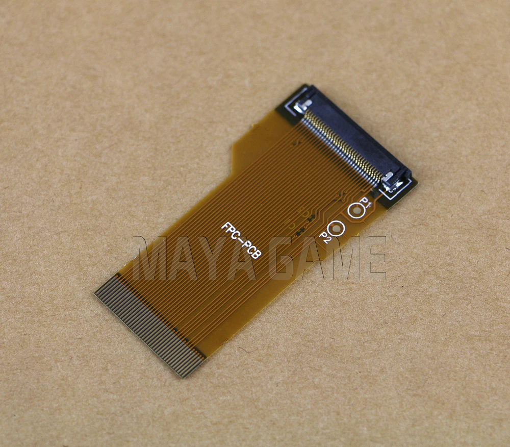 1 Buah Kabel Fleksibel Pita LCD Versi Sorot Modifikasi DIY Asli OCGAME untuk GBA 40PIN