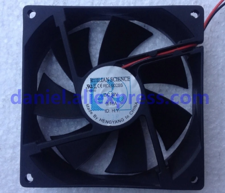 

Original RUILIAN SCIENCE RDL9025S DC12V 0.16A 9025 refrigerator fan