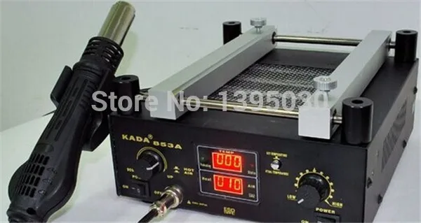 محطة لحام إعادة صياغة SMD KADA 853A ، 110v / 220V ، تدفئة الأشعة تحت الحمراء ، مسدس الهواء الساخن