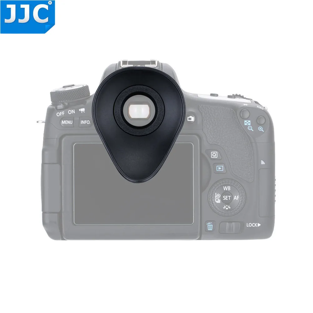 Muszla oczna JJC Viewfinder EyeShade Eyecup do Canon EOS 5D Mark II 6D Mark II 800D 750D 77D 80D 90D Zastępuje muszle ocznej Eb Ef