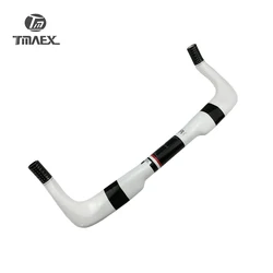 White carbon handlebar for road bike, road bike parts, bike parts, 380/400/420/440mm