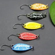 5pcs Fishing Metal Spoon Lure Set #4