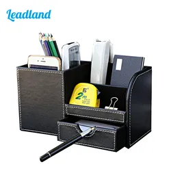 Multi-Functional Desk Organizer Stationery Holder Pencil Stand Pen Holder Organizer for Office Accessories Supplies Storage Box