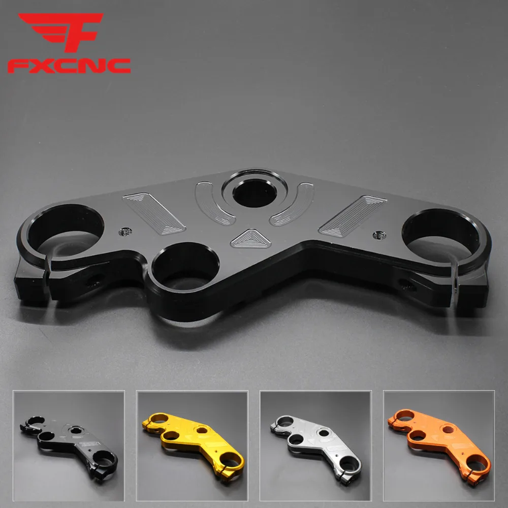 

CNC Aluminum Motorcycle Front Fork Lowering Triple Tree Upper Top Clamp Mount For Yamaha YZF R25 R3 2014 - 2016 2014 2015 2016