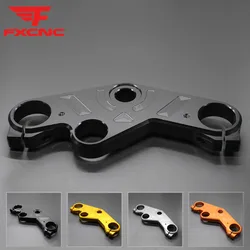 CNC Aluminum Motorcycle Front Fork Lowering Triple Tree Upper Top Clamp Mount For Yamaha YZF R25 R3 2014 - 2016 2014 2015 2016