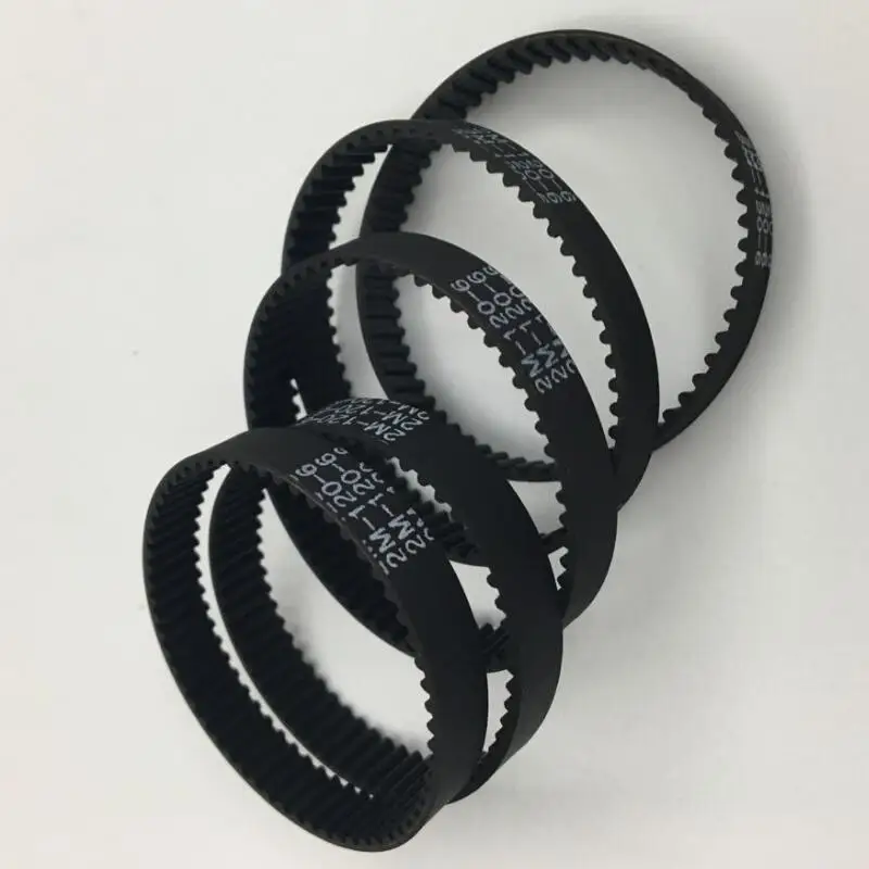 2 szt./partia Pasek rozrządu GT2-120 2M-120 4 w zamkniętej pętli 2M 120 Długość=120mm Zęby=60 szerokość=4mm do drukarki 3D